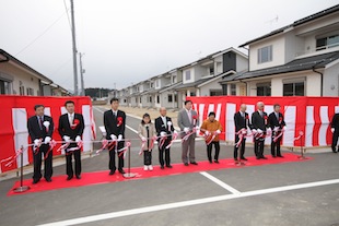 災害公営住宅への入居が始まりました