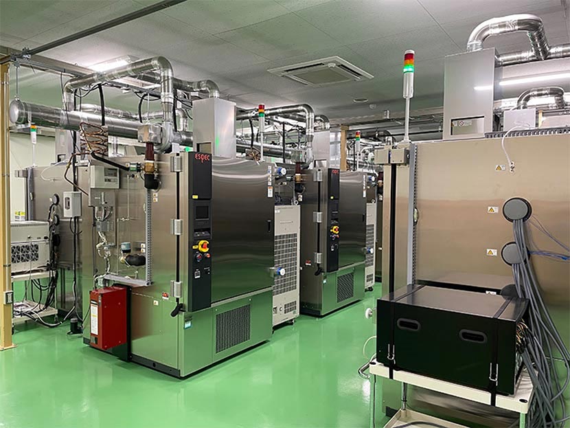 15 constant-temperature reservoirs installed as of December 2021