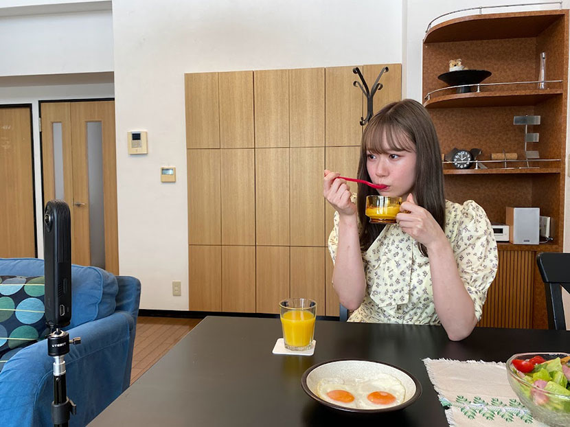 チームK 服部有菜さん「服部有菜とおうちデート」