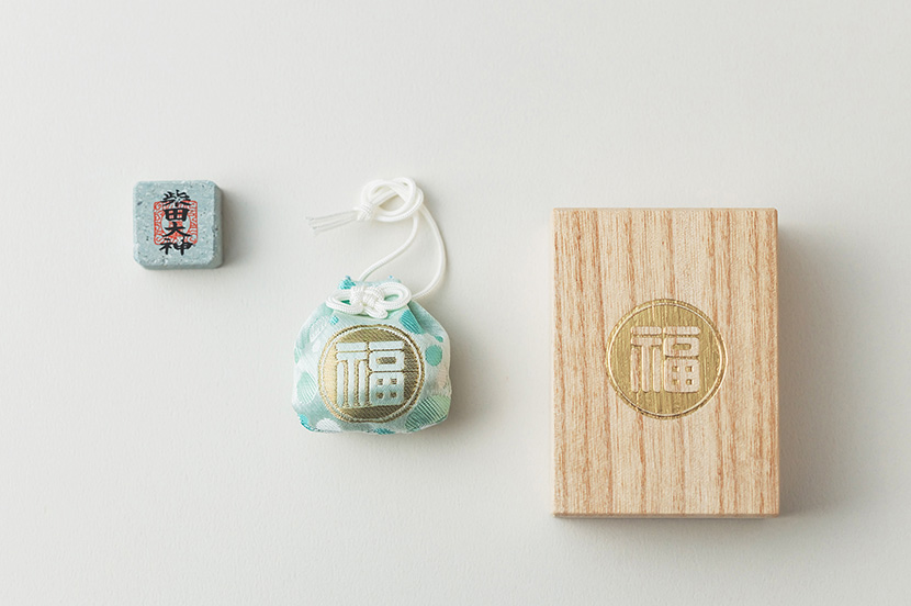 柴田神社（福井県）「福石守」 ご利益：開運招福、家内安全