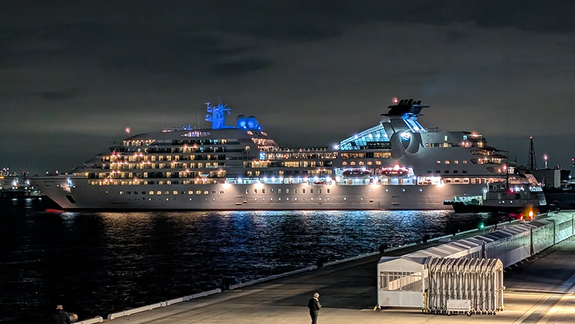露出補正の写真例② 横浜のみなとみらい