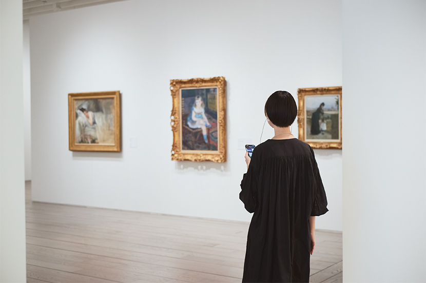 スポット①：アーティゾン美術館（スマートフォンアプリ）