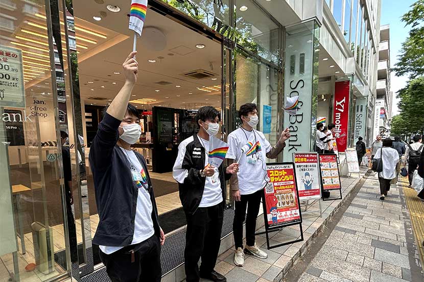 賑わいが戻ったパレード