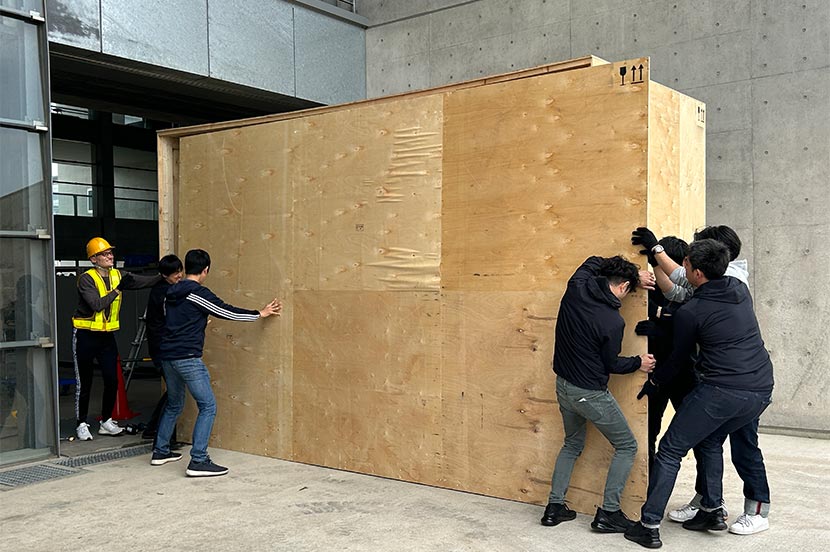 世界で2台目。エストニア共和国からやってきた「MiCa」と対面