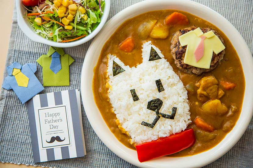 父の日のメニューはこれで決まり！お父さんハンバーグカレーを作ってみよう♪
