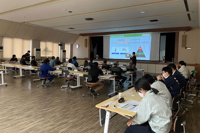 「e-kakashi」は「姫路市 スマート市民農園改良改善業務」を受託。姫路工業高校内の「スマート市民農園」で「e-kakashi」を活用。生徒に向けた講義を実施