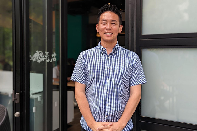 都会のオアシスで食す、贅沢なフルーツサンド