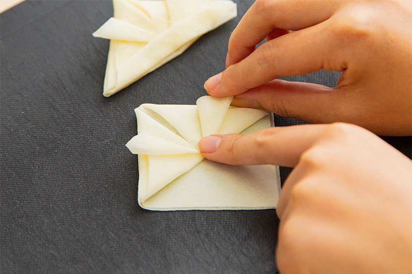 まずはくるくるサンドイッチを作ってみよう！