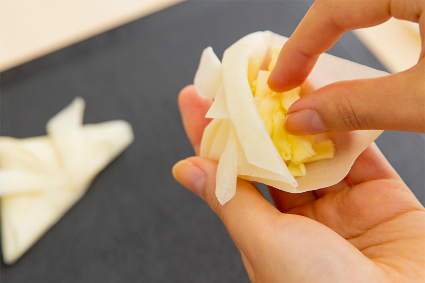 まずはくるくるサンドイッチを作ってみよう！