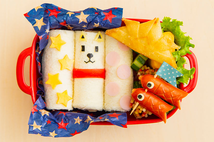 まずはくるくるサンドイッチを作ってみよう！