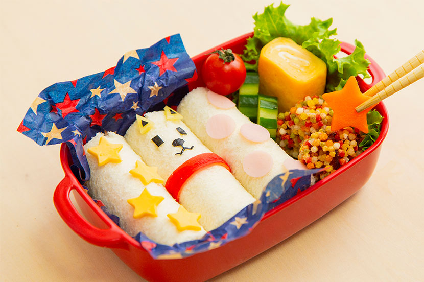 まずはくるくるサンドイッチを作ってみよう！