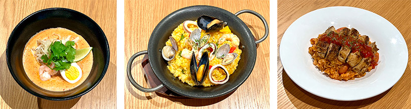 人気NO.1だったマレーシア「ラクサ」／スペイン「パエリア」／アメリカ「ジャンバラヤ」