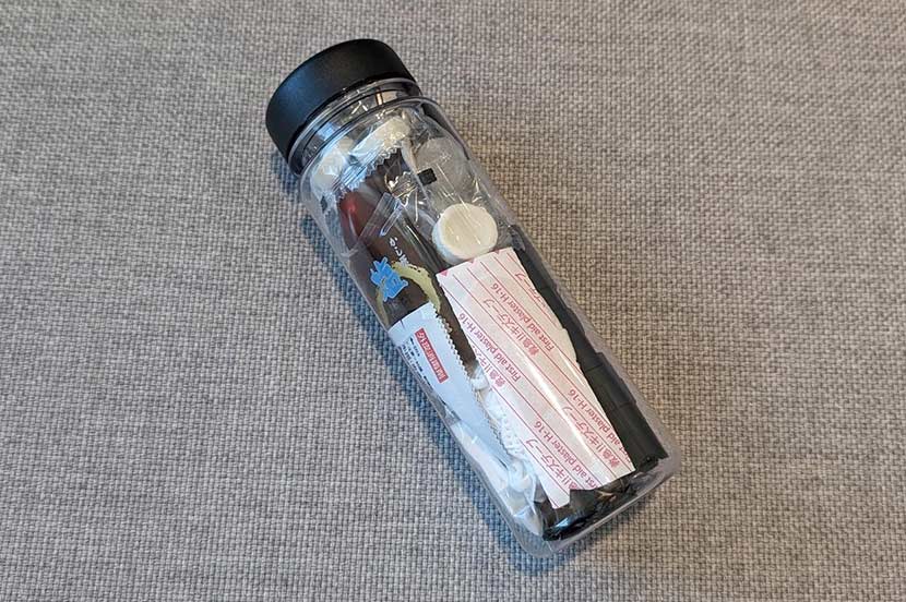 防災ボトルの作り方