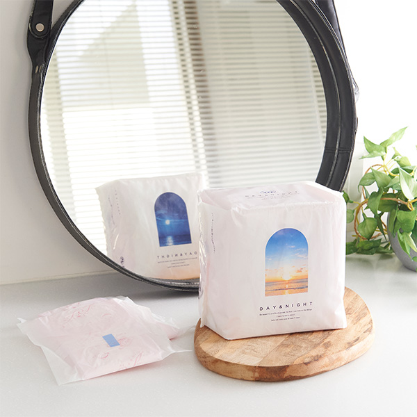 生理用ナプキンの新しい使い方を提案。アスクル限定「DAY＆NIGHT」