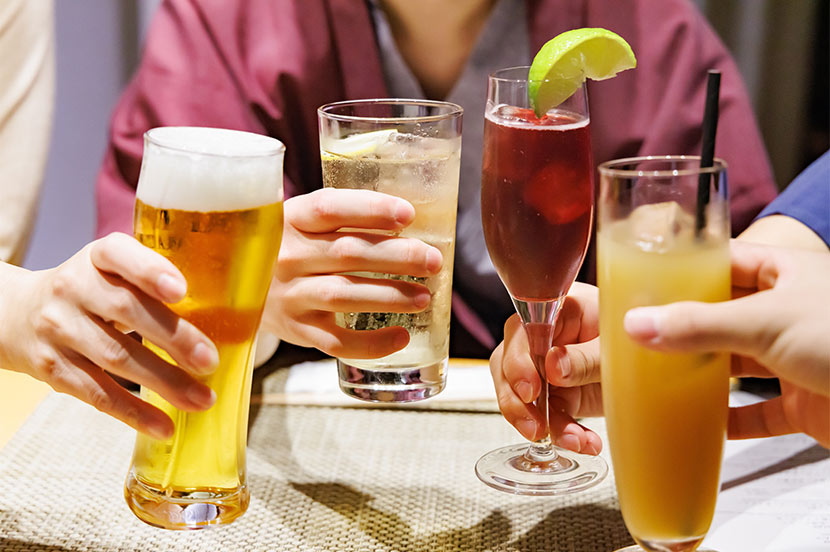 飲み過ぎ防止に、ノンアルコール飲料をうまく活用しよう