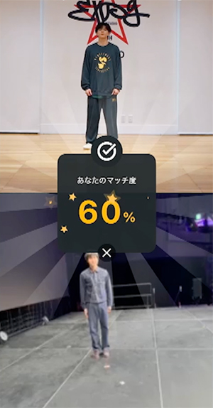 瀬口さんのマッチ度結果