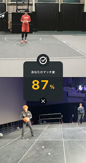 佐藤さんのマッチ度結果