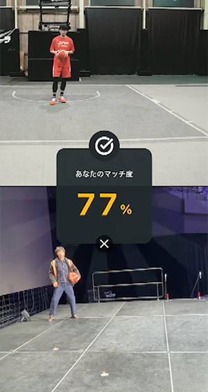 瀬口さんのマッチ度結果