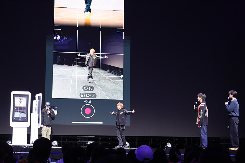 FANTASTICSがトークイベントでダンスマッチ度チャレンジに挑戦！