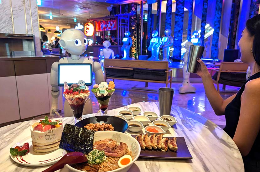 A wide variety of carefully selected items on the menu