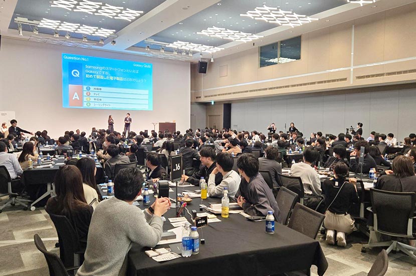 4月に開催された「Galaxy Ambassador Meet-Up」の様子