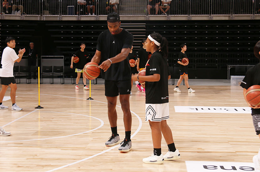 八村選手と世界トップレベルのコーチが直接指導