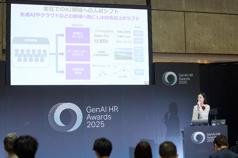 人的資本経営を基軸としたソフトバンク全社での生成AI活用が評価