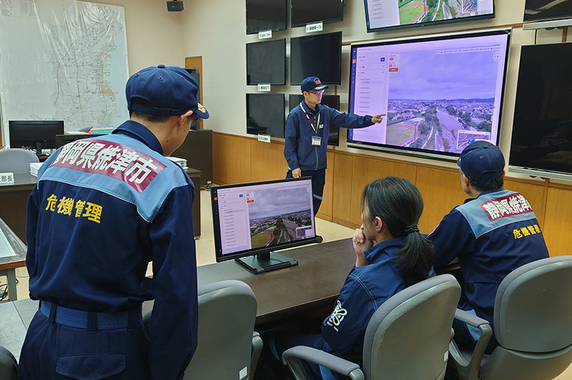 人命救助の肝は発災初動の状況把握。ドローン2機での “流域単位” のリアルタイム監視を実証