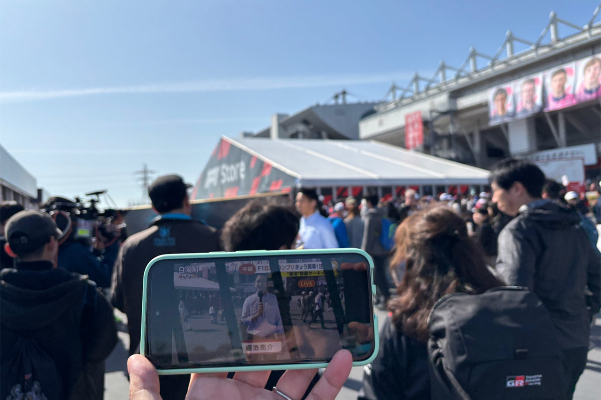 生中継視聴などF1™ファンのさまざまな通信ニーズに応える