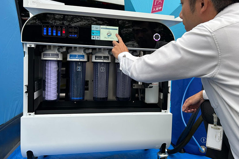 災害時の課題を解決する “水の備え”。龍ケ崎市が「WOTA BOX」を8基導入