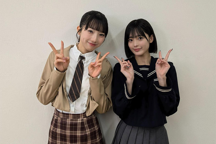 左から宇佐美空来さん、益田珠希さん