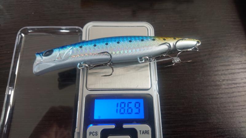 カゲロウ124Fの中華製パクリルアー買ってみた - ソルトルアーのすすめ！