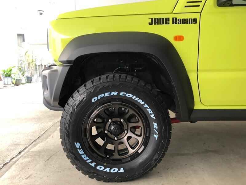 ジムニーシエラとノマドの純正車高で履ける最大タイヤサイズまとめ