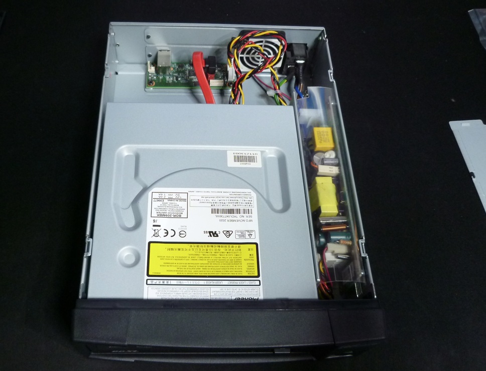 Pioneer BDR-209MBKを外付け化して使う：RS-EC5-U3ZA組み込みレビュー
