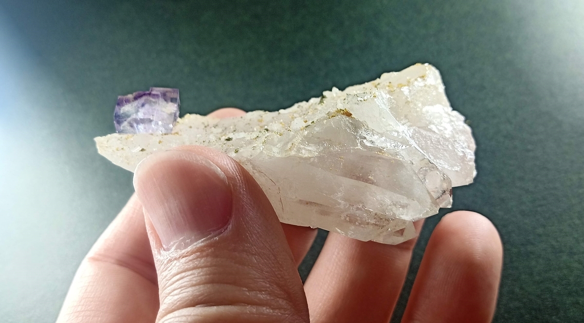 趣味の鉱物収集 フローライト - 家の事とか素人DIYとか、あと