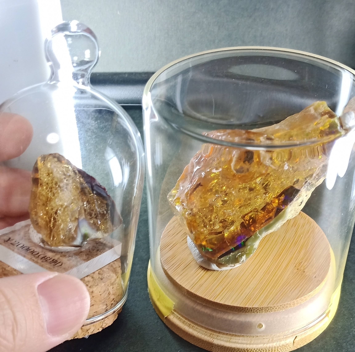 趣味の鉱物収集 フローライト 国産アメジスト エチオピアオパール