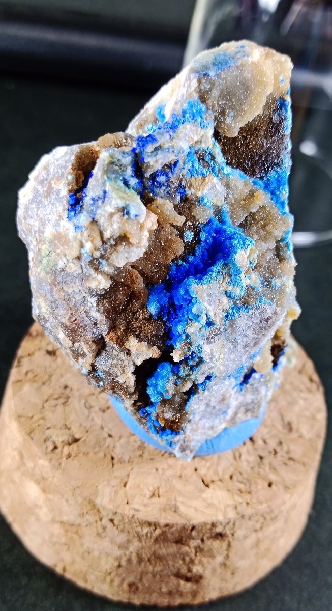 趣味の鉱物収集 シアノトリカイト ギブサイト - 家の事とか素人