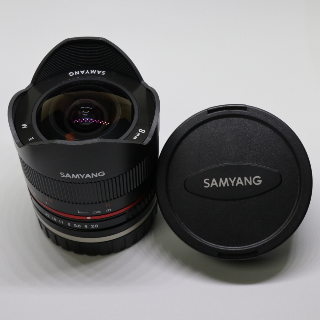 Samyangの格安魚眼レンズ「8mm F2.8 UMC FISH-EYE II」を購入