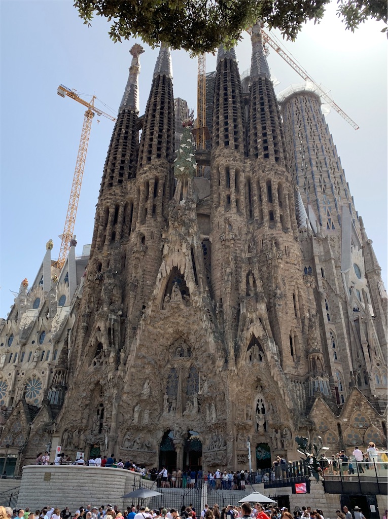 スペイン旅行記 バルセロナ2日目 サグラダ ファミリアに圧倒される Koguma