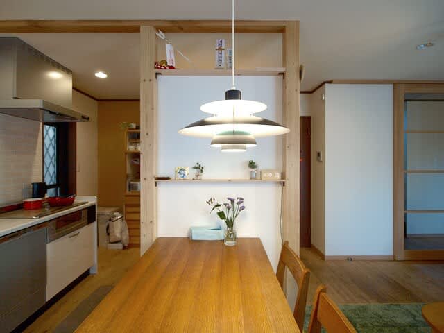 対面から壁付けキッチンに作り変える - Home Room