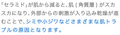 セラミドとは?
