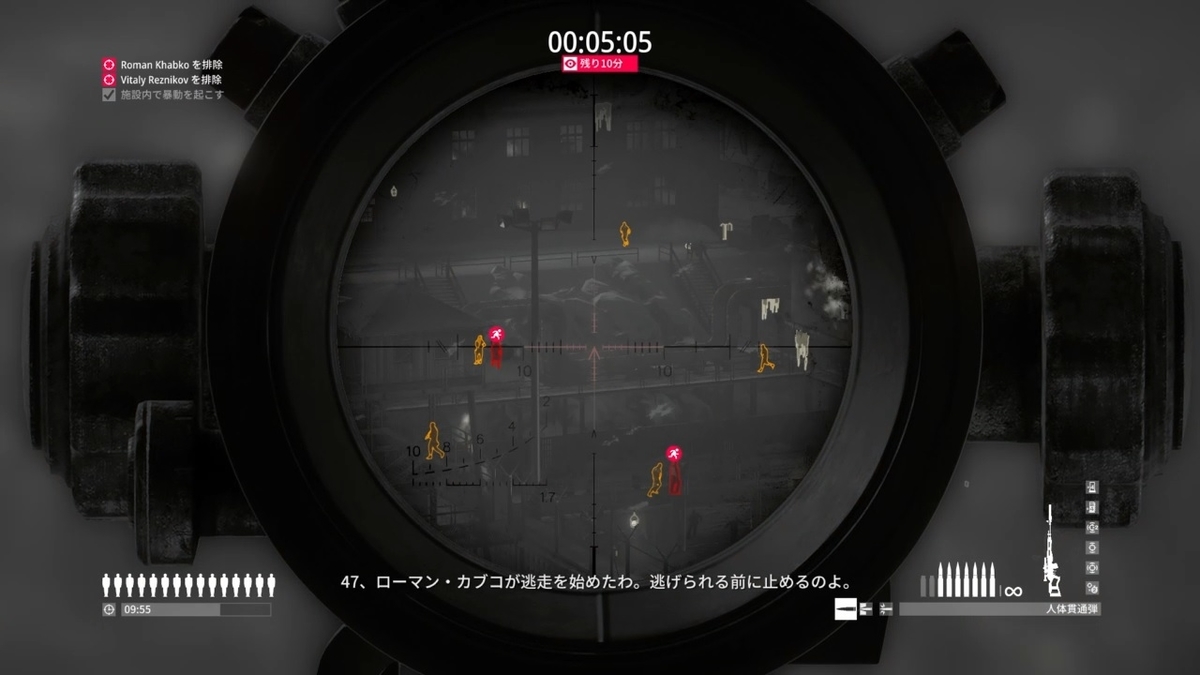 スナイパーアサシンモードのあれこれ その ヒットマン2 ものおき