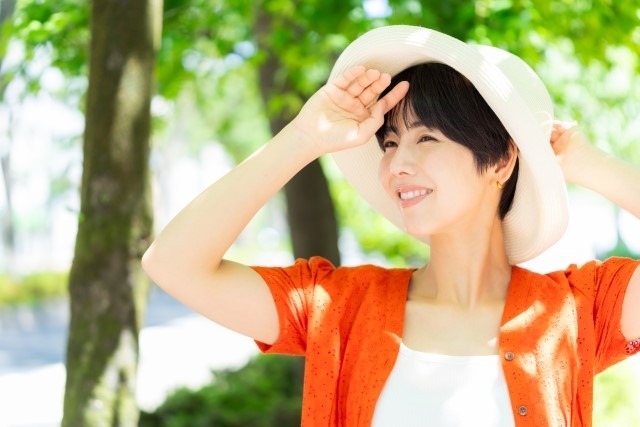 夏場でも崩れない夏メイク