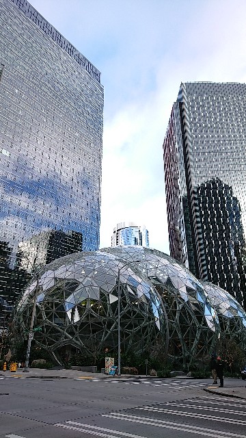 Amazon本社のガラス張り植物園スフィア The Spheres に行ってきた 駐夫 シアトルの海外生活 Amazon本社のガラス張り植物園スフィア The Spheres に行ってきた 駐夫 シアトルの海外生活