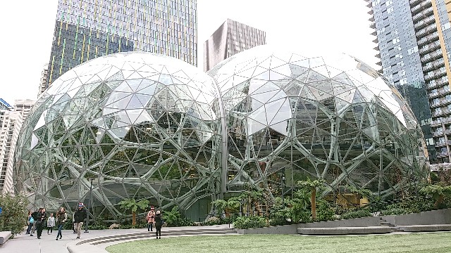 Amazon本社のガラス張り植物園スフィア The Spheres に行ってきた 駐夫 シアトルの海外生活 Amazon本社のガラス張り植物園スフィア The Spheres に行ってきた 駐夫 シアトルの海外生活