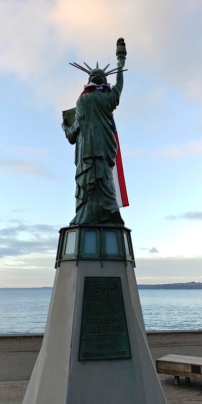 シアトルの自由の女神（アルカイ・ビーチ）に行ってきた！ - 駐夫