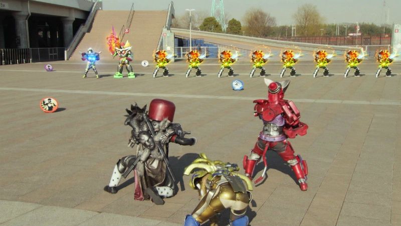 エグゼイド 感想 第37話 White Knightの覚悟 千倍王鷹虎蝗合成獣 紫竜眼