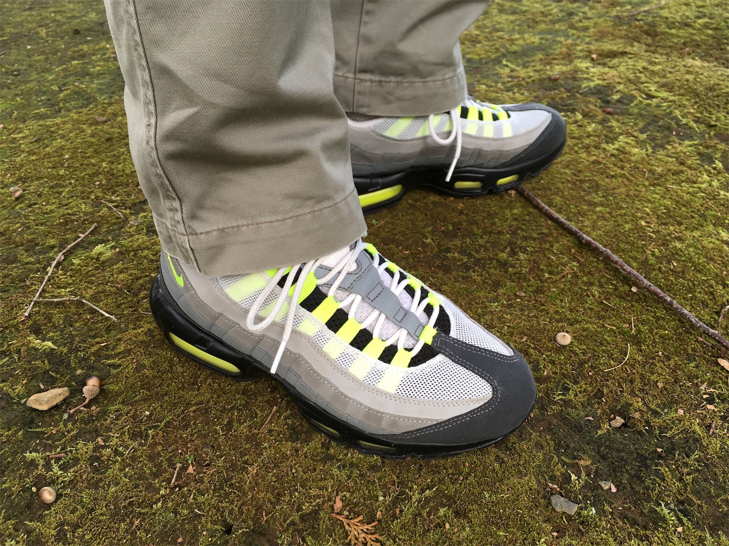 NIKE iD AIRMAX 95 イエローグラデ - せっちも 徒然雑記