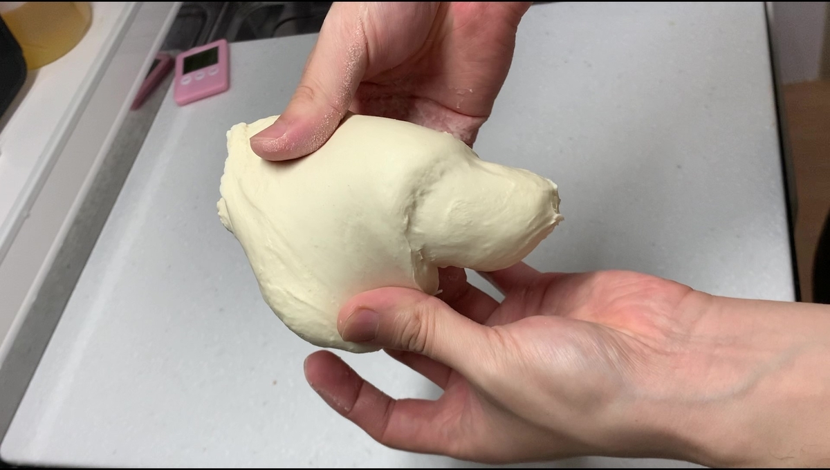 パン生地のこね具合