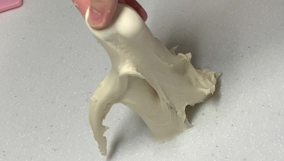 オーバーミキシングによるべた付き